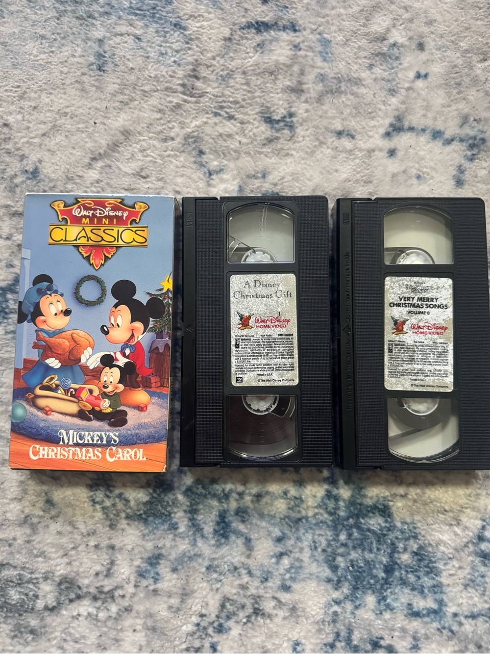 Vintage Disney Classics Christmas VHS Set - 3